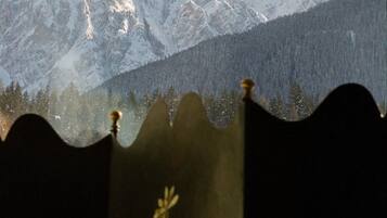 Vue depuis lâhĂ©bergement