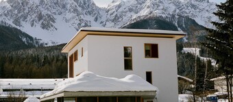 A KlimaHaus in San Candido with a magnificent view of the Dolomites