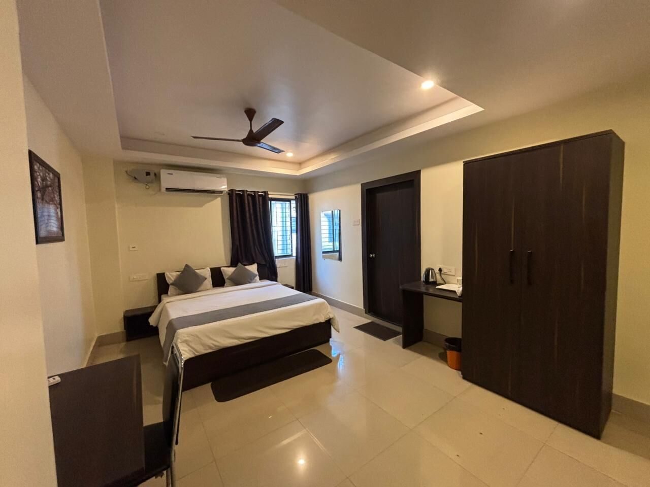 디럭스 더블룸 또는 트윈룸 | 책상, 무료 WiFi, 휠체어로 이용 가능