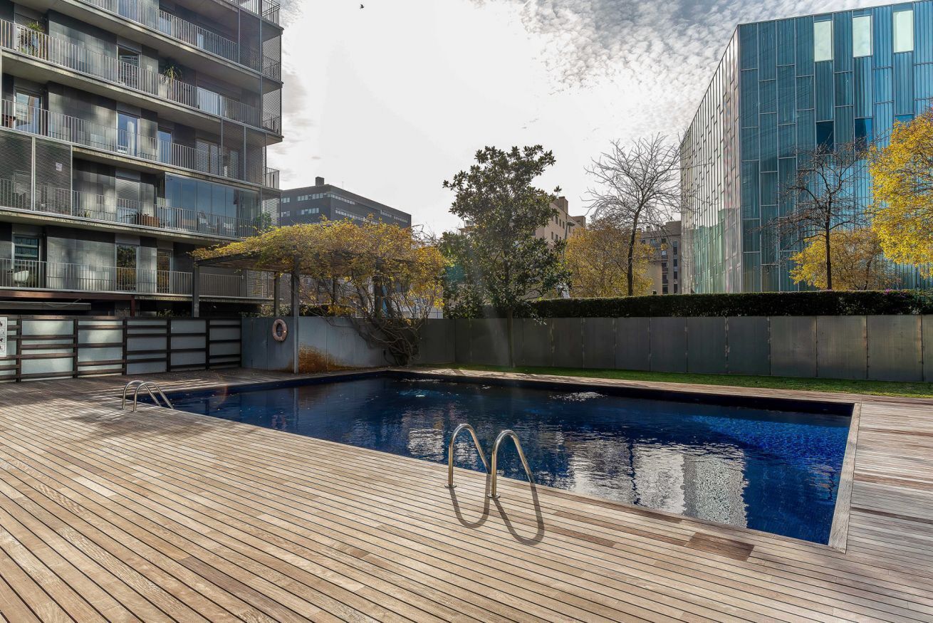 Beheizter Pool