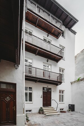 Fassade der Unterkunft