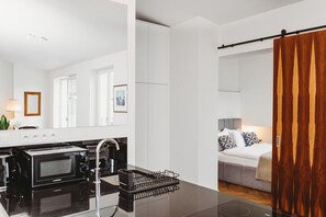 Penthouse Superior | Brankas, setrika/meja setrika, dan Wi-Fi gratis