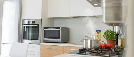 Apartment, Sea View | Private kitchen