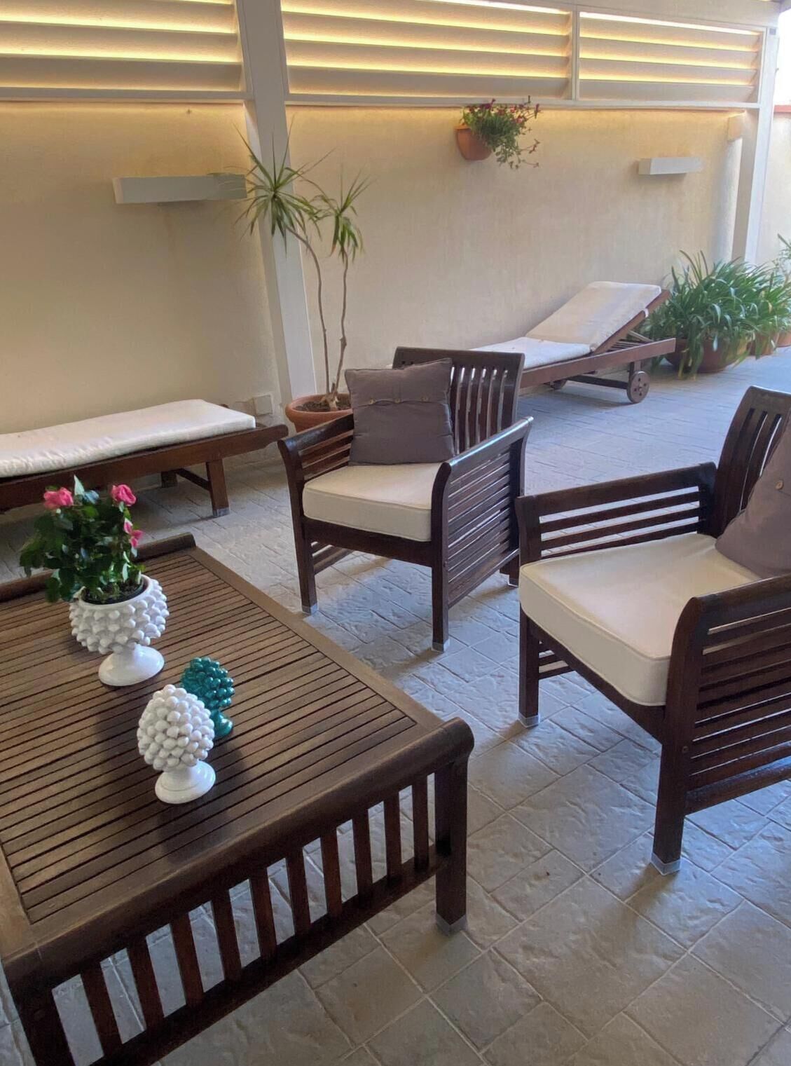 Overnattingsstedets uteområder