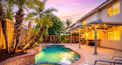 Luxury Wine Country Home With Pool Spa