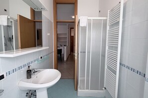 シャワー、ビデ、トイレットペーパー