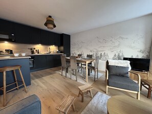 Interior - Luxury apartment 2 bedrooms, Wi-Fi, pets allowed, parking (Arâches-la-Frasse)