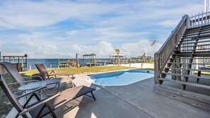 Pool - Adorable Bay House with Private Pool, Screened In Porch and Private Pier! (Gulf Shores)