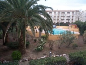 Pool - Apartment for 6 with loggia in residence with parking (Argelès-sur-Mer)