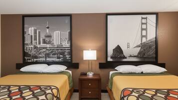 1 soverom, skrivebord, strykejern/-brett og wi-fi (inkludert)