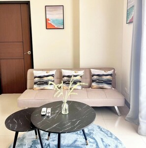 Shared Dormitory, 1 Bedroom, Accessible, Smoking | Living room - Room-luxury 1-bedroom Stay at Saint Hono (Iloilo)