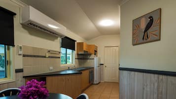 Two Bedroom Cabin | Private kitchen | Microwave, toaster