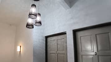 Blackout curtains, iron/ironing board, free WiFi