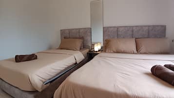 Blackout curtains, iron/ironing board, free WiFi