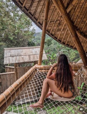 Front of property - Hidden Bamboo Village (Selat)