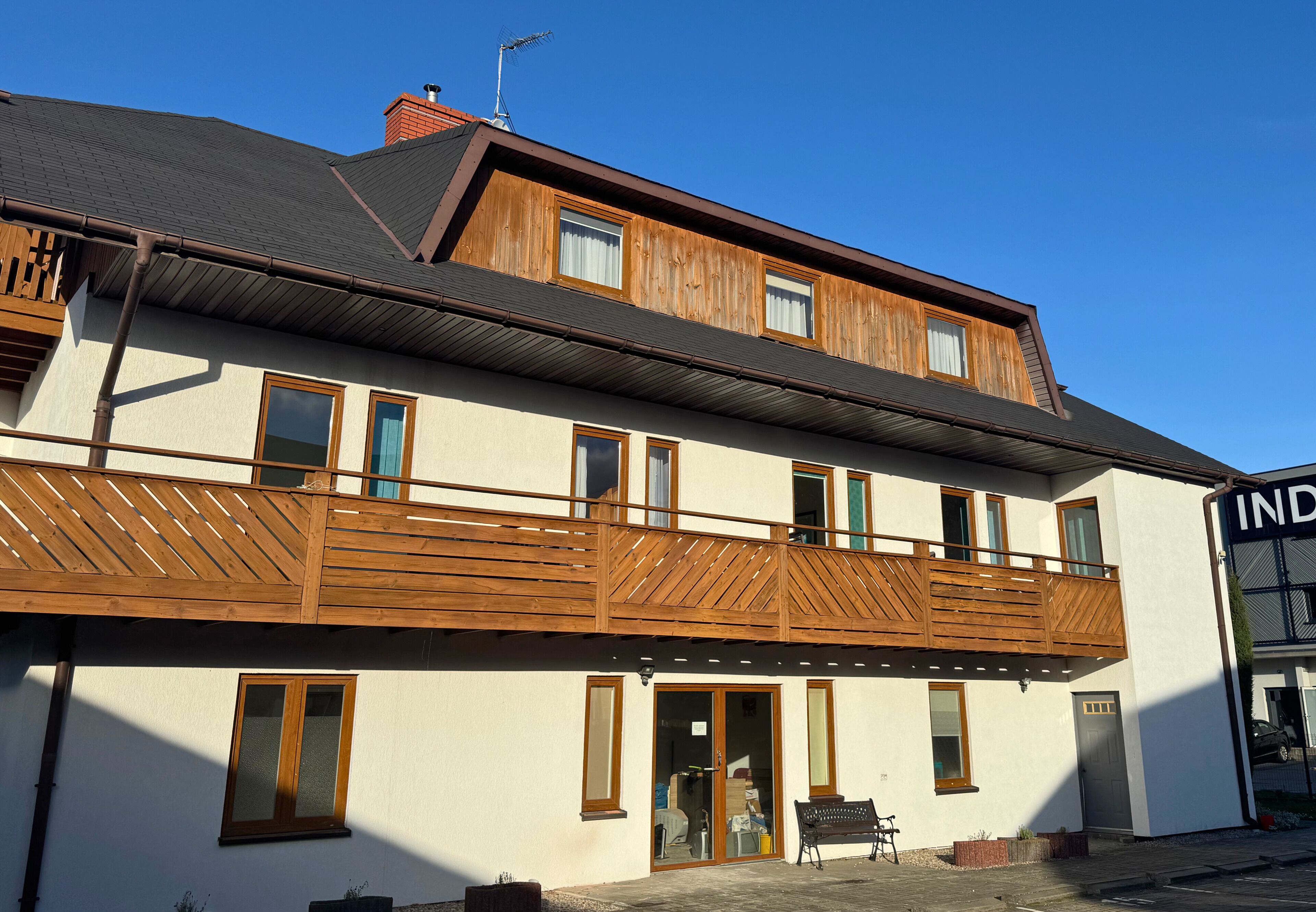 Fachada del alojamiento