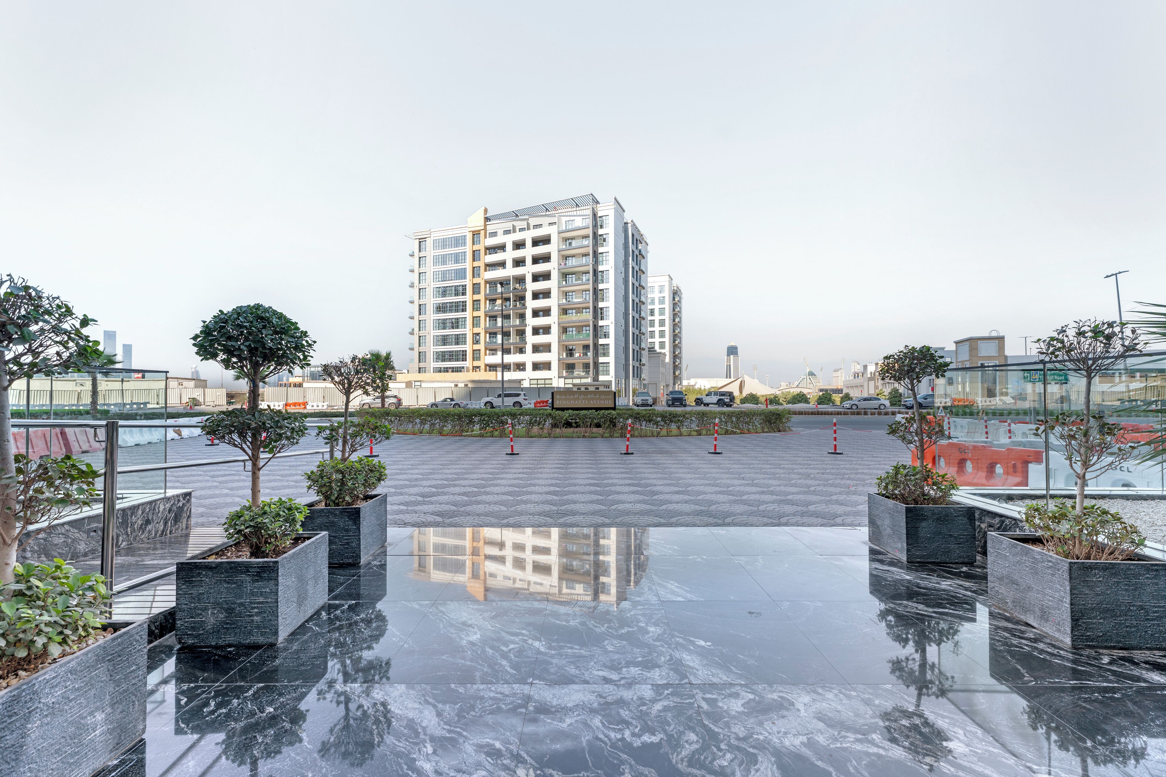 المنشأة من الخارج