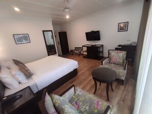 Deluxe Double Room, Garden View | Iron/ironing board, free WiFi - Hotel Metropolis (Srinagar)
