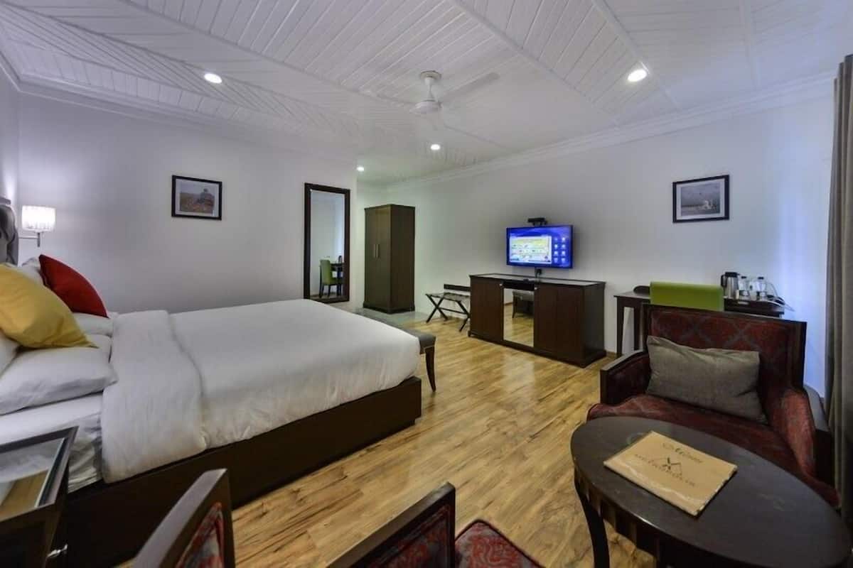 Deluxe Double Room, Garden View | Iron/ironing board, free WiFi