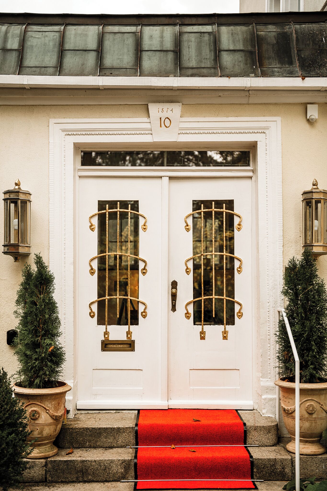 Fassade der Unterkunft