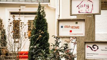 Fassade der Unterkunft