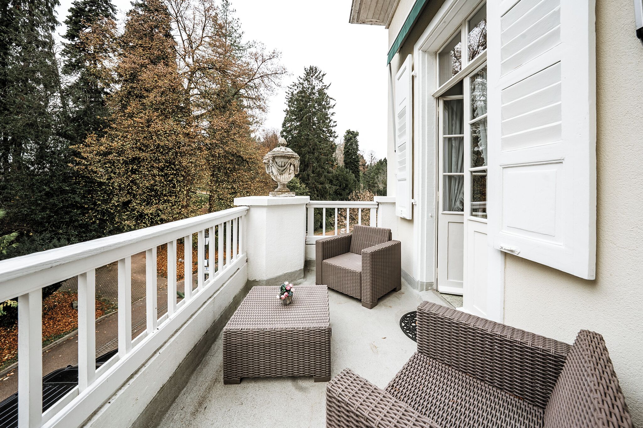 Klassiek appartement | Balkon
