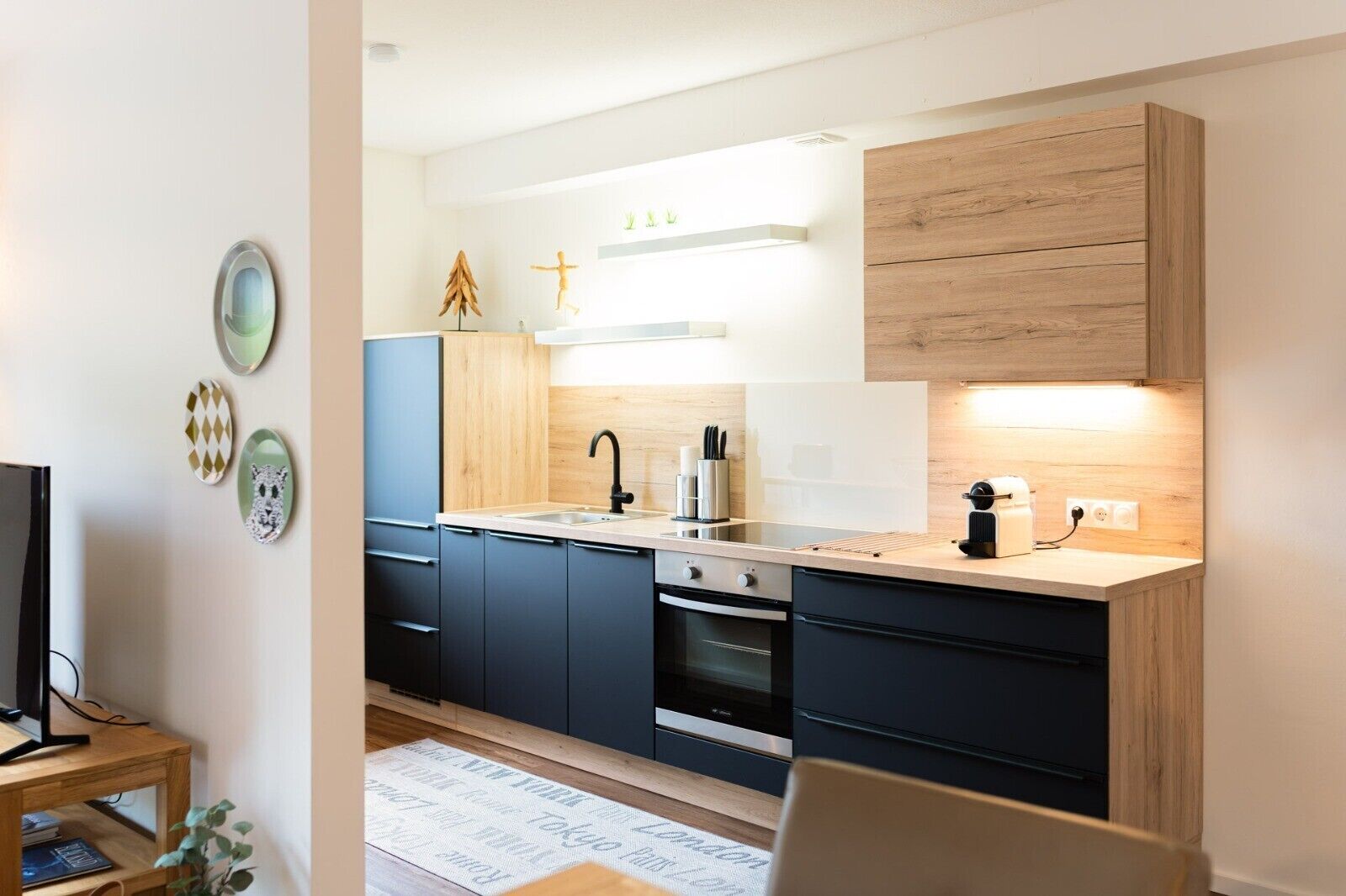 Geladeira, fogão, cooktop, lava-louças