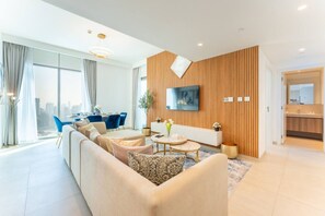 Room - Stylish 2BR w Burj Khalifa Views Downtown Views (Dubai)