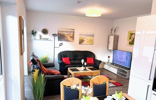 "Topaz" Meppen Ebenerdig Carport Terrasse Free WiFi 2 SZ Küche NEU