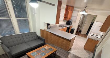 This historic apt is adjacent to the Mississippi, the Ravine, SCSU, and Downtown