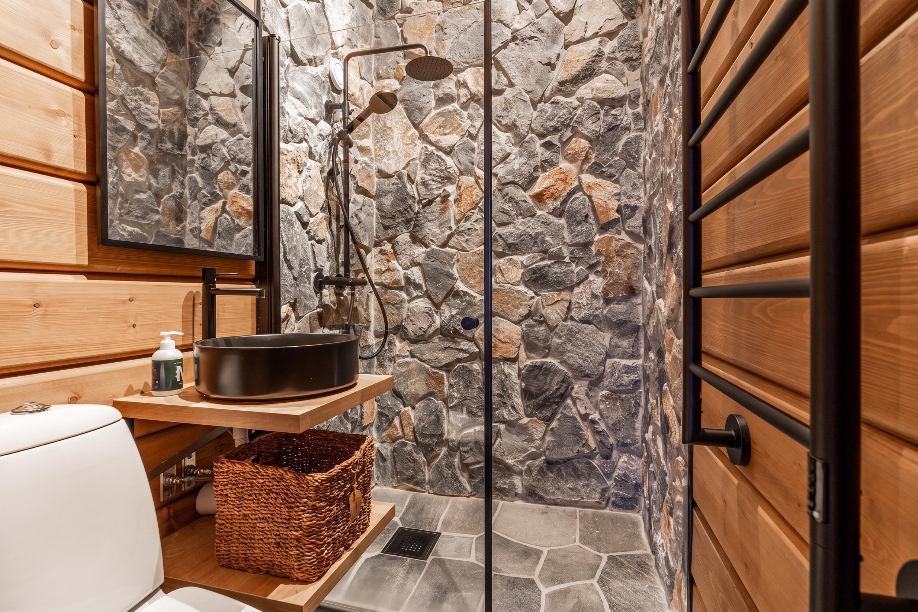 Hus – standard, 4 soverom, 2 bad (Idre Luxury Chalet Winter Haven /w) | Bad