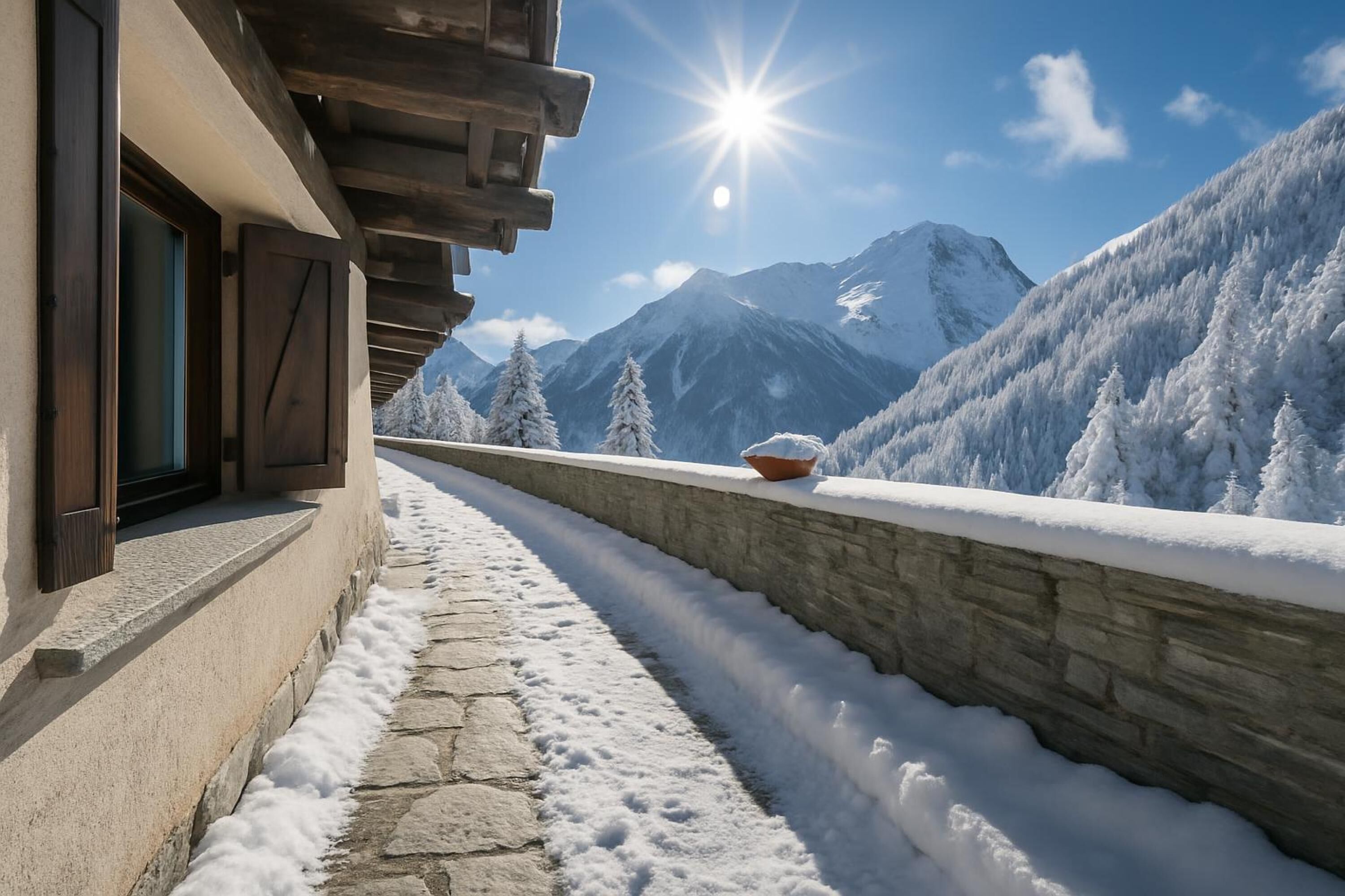 Enceinte de l’hébergement