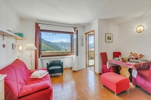Leilighet – standard, 1 soverom, mikrobølgeovn (Argentera Apartment) | Oppholdsområde