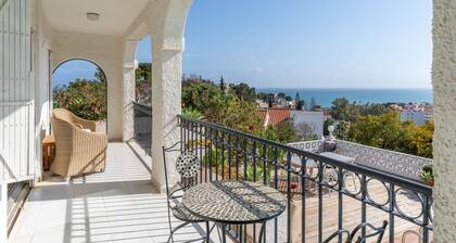 Private Villa mit Meerblick in Torreblanca, Fuengirola