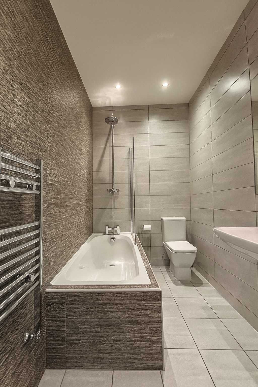 Shower, hair dryer, towels, shampoo