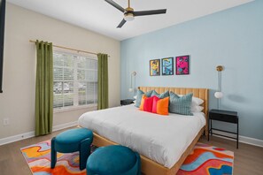 4 bedrooms, iron/ironing board, WiFi, bed sheets - Gatsby Gamehouse (Kissimmee)