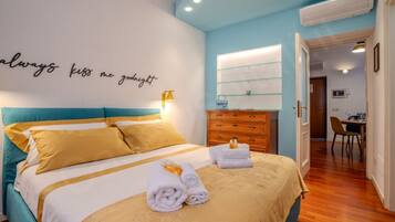 1 Schlafzimmer, Bügeleisen/Bügelbrett