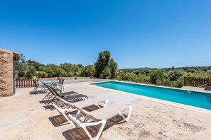 Pool - Finca with pool in Artà (Artà)