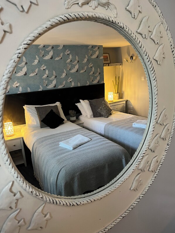 Iron/ironing board, travel cot, free WiFi, bed sheets