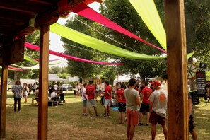 Área de bodas al aire libre
