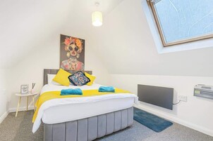 2 habitaciones, wifi gratis y ropa de cama 