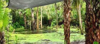 Flamingo Island Florida Glamping-2 Furnished Gazebos on the St. Lucie River-NEW!