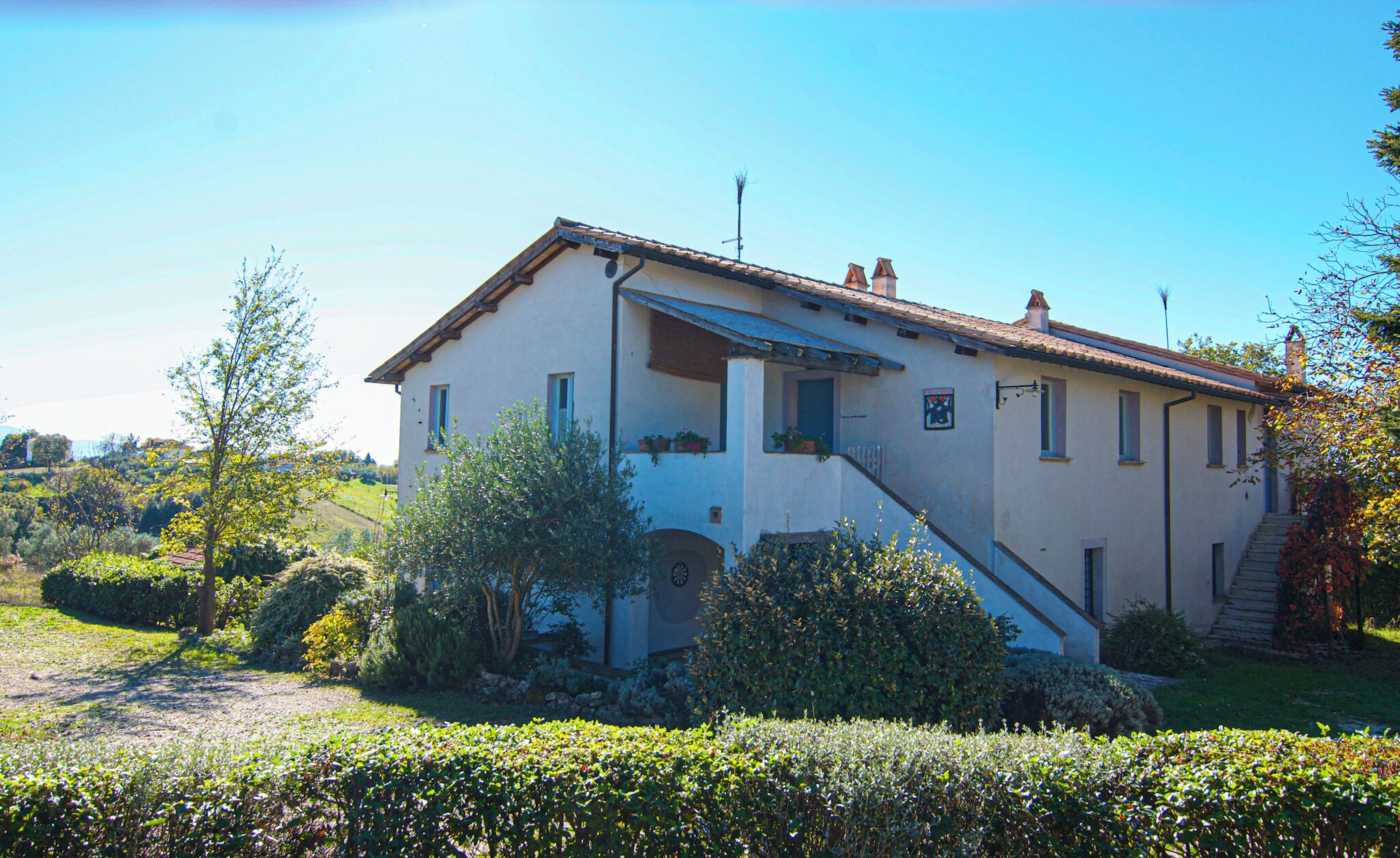 Façade de l’hébergement