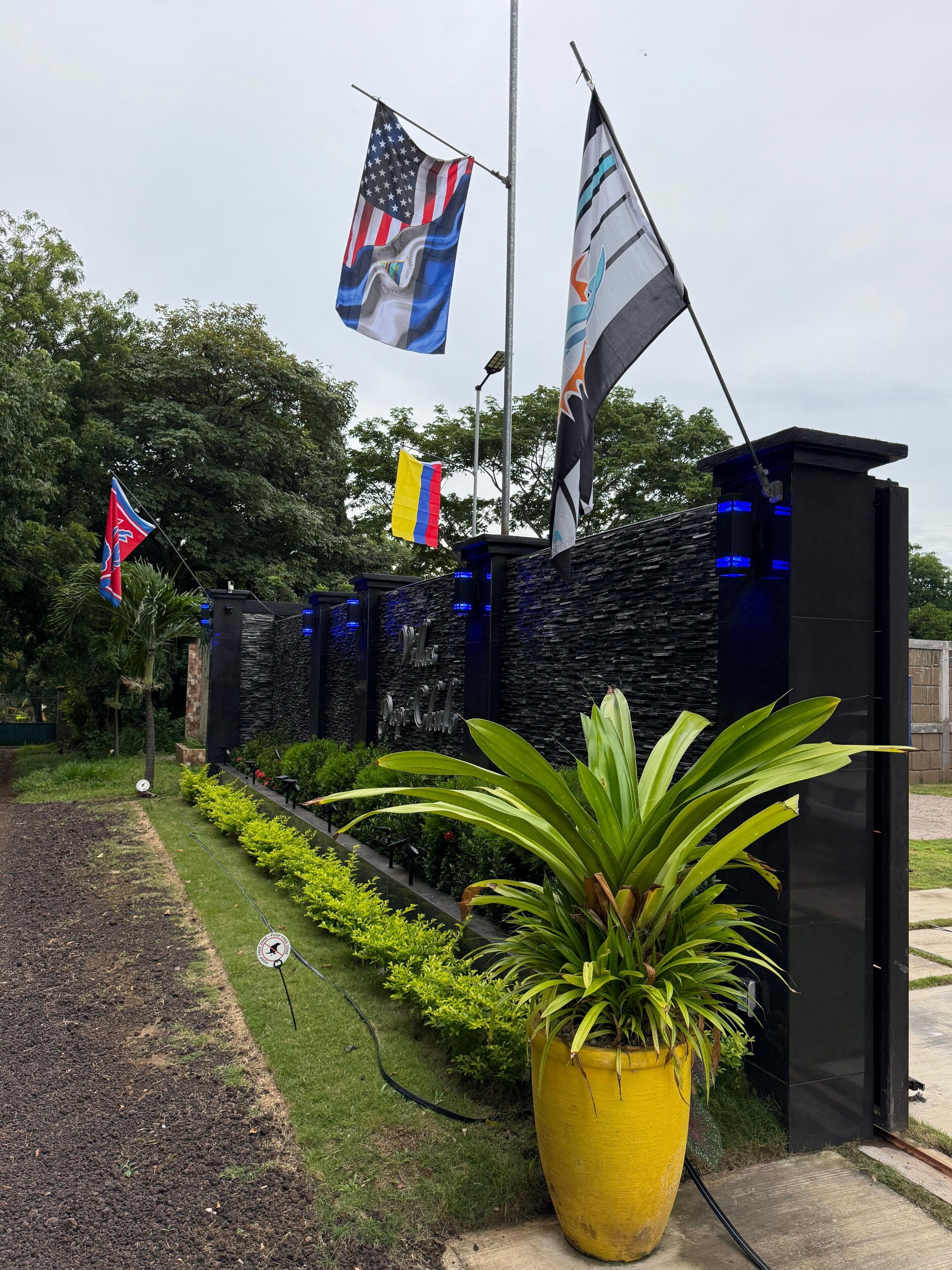 Enceinte de l’hébergement