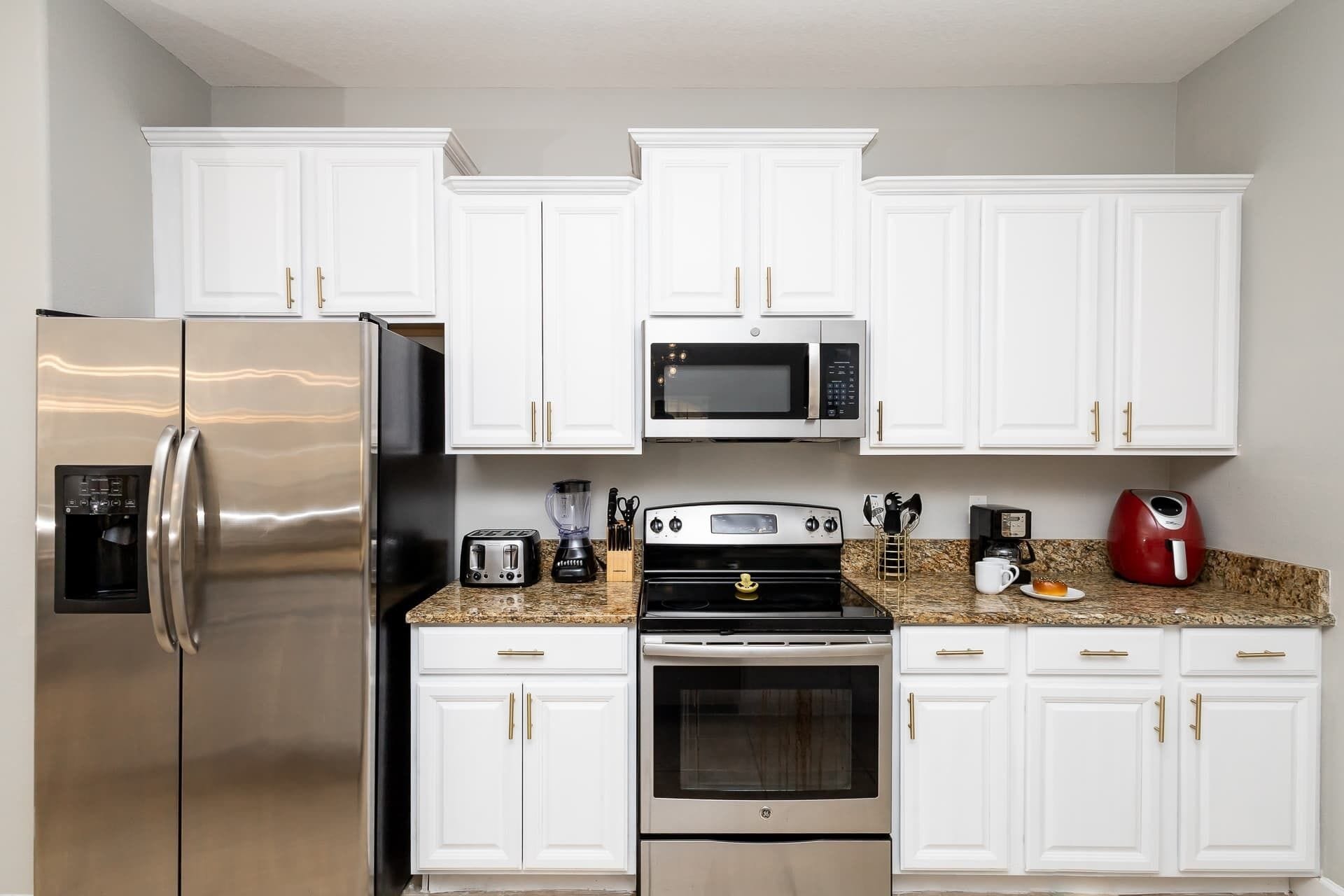 Nhà liên kế, nhiều giường, có thể sử dụng hồ bơi, quang cảnh hồ bơi (Sunset Chic at Paradise Palms) | Bếp riêng