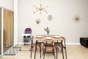 Townhome, Multiple Beds, Pool Access, Pool View (Sunset Chic at Paradise Palms) | Dining - Sunset Chic at Paradise Palms! (Kissimmee)