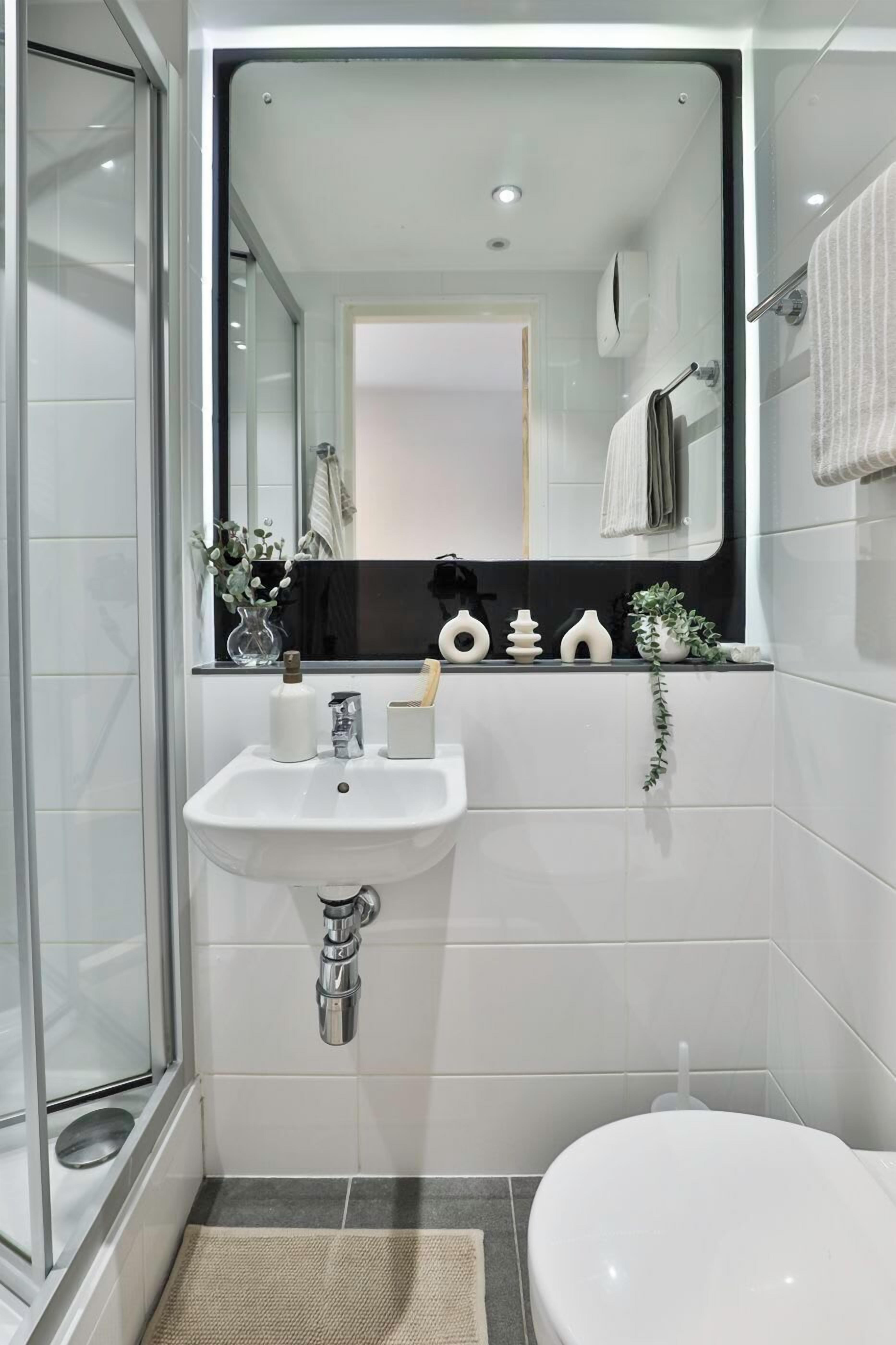Habitación individual, para no fumadores | Baño