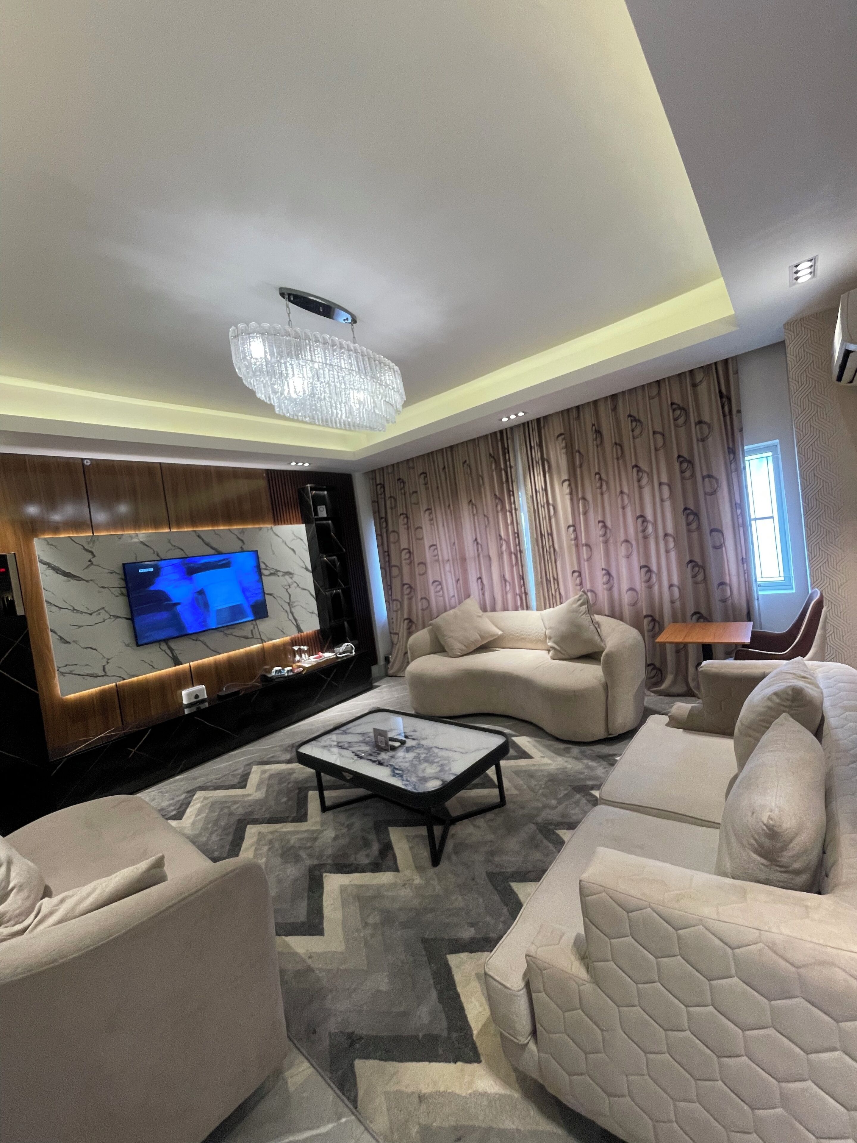 Luxury Apartment, Balcony, Pool View | Iron/ironing board, free WiFi