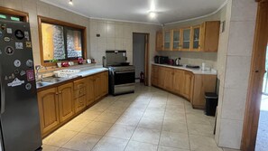 Maison Familiale, patio, vue jardin | Cuisine privée