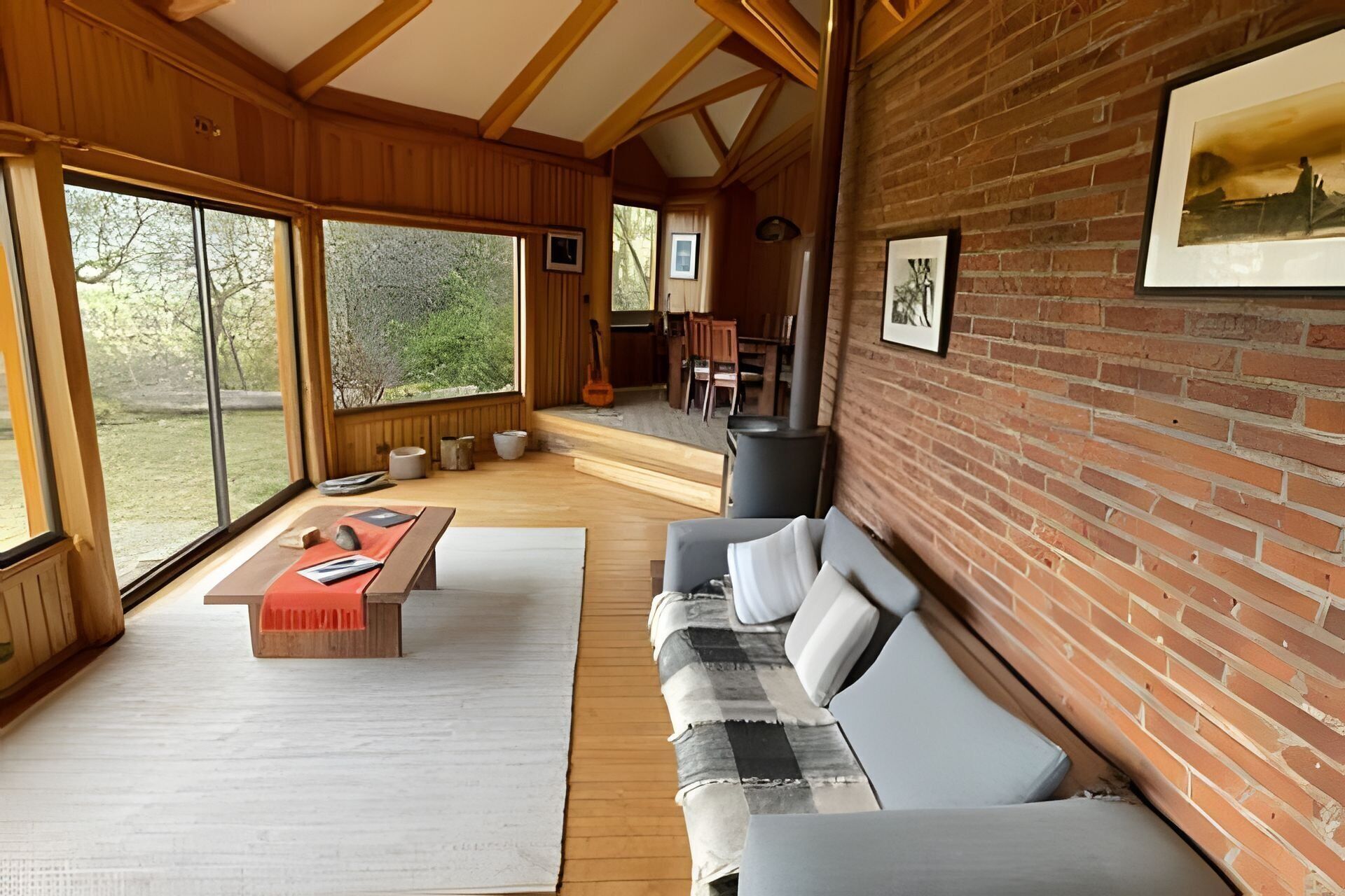 บ้านพักสำหรับครอบครัว, ลานระเบียง, วิวสวน | บริเวณนั่งเล่น